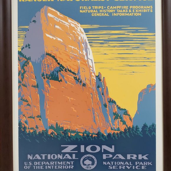 Pair of National Parks Gallery Framed Prints - Picture 4 of 5